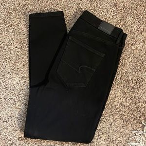 American Eagle black skinny jeans